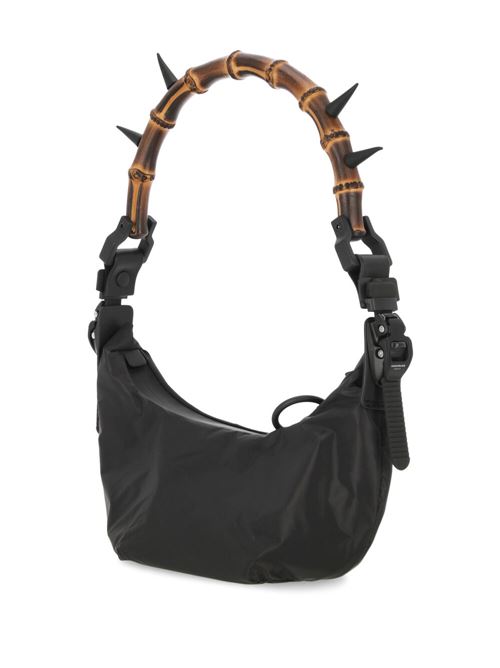 Borsa nera  con manico in bambù Innerraum | HM0BMBAMBOOBLACK MATT/BAMBOO